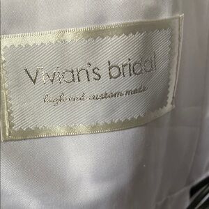 Vivian's Bridal White Dress